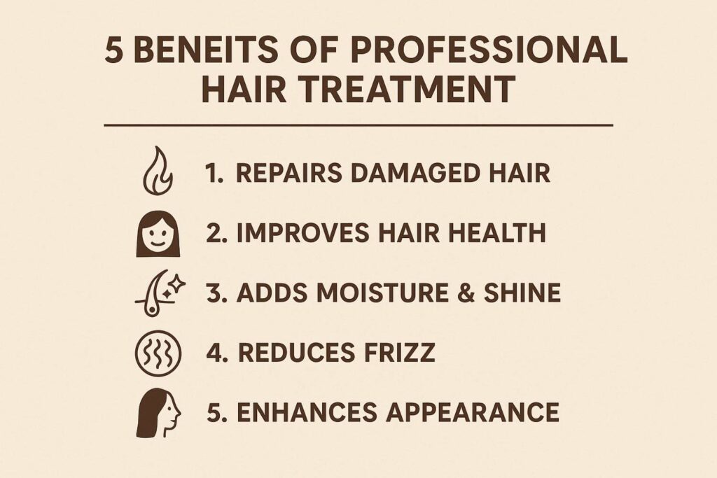 professional hair treatment